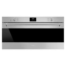 Four 'Classica' - 90 cm - Multifonction (8 dont chaleur tournante, ECO)|Smeg france-SMFSFR9300X