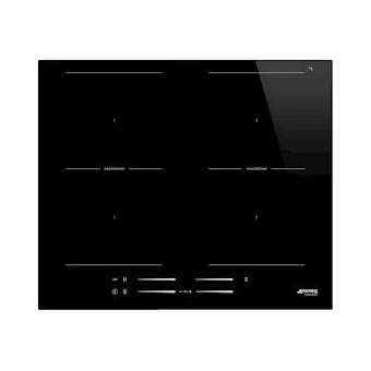 Table induction - 60 cm - Bord Droit - 4 foyers|Smeg france-SMFSI2M7643D