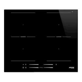 Table induction - 60 cm - Bord Droit - 4 foyers|Smeg france-SMFSI2M7643D