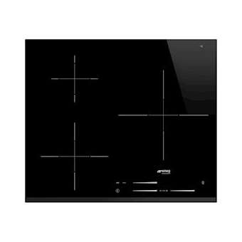 Table induction - 60 cm - Bord Biseauté - 3 foyers|Smeg france-SMFSI7633B