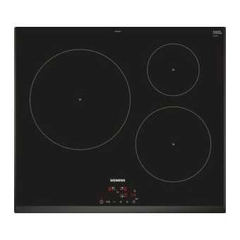 TABLE INDUCTION 60CM 3F T 3 BISEAUX|Siemens menager p.enc-S6MEU651BJB1E