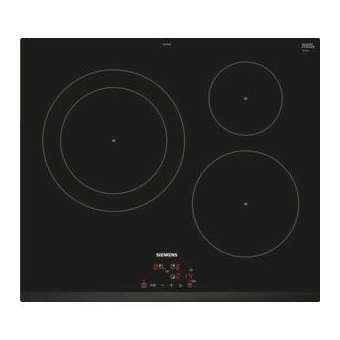 TABLE INDUCTION 60CM 3F T BISEAU AVANT|Siemens menager p.enc-S6MEU631BJB1E