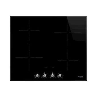 Table induction Classica - 60 cm - encastrement standard|Smeg france-SMFSI364BM