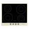 Table induction Victoria - 60 cm - encastrement standard|Smeg france-SMFSI964PM