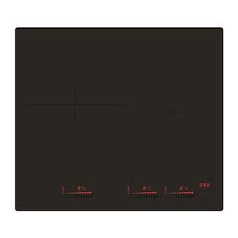 Table induction mate 60 cm - 3 foyers dont 2 foyers octoflex pouvant être reliés|Airlux-ALXATIF63BKM