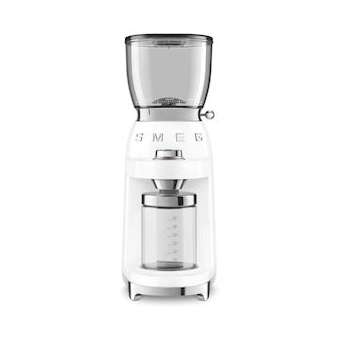 Broyeur à café Années 50 - Logo en relief|Smeg france-SMFCGF01WHEU