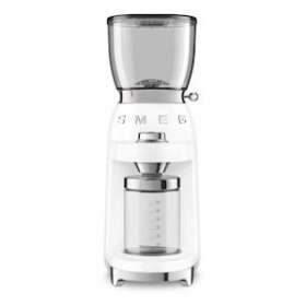 Broyeur à café Années 50 - Logo en relief|Smeg france-SMFCGF01WHEU