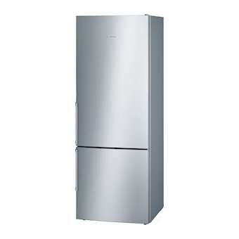 REFRIGERATEUR COMBI 191X70X77 INOX|Bosch menager pose libre-BOSKGE58AICP