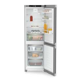 Combiné NoFrost Blu PURE 60cm Portes Look inox|Liebherr-LBHCNSFD1853-20