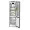 Combiné BioFresh NoFrostBlu Peak 60cm Inox anti-traces
