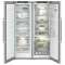 Combiné Side-by-Side Blu BioFresh NoFrost Icemaker Prime Portes Inox anti-traces