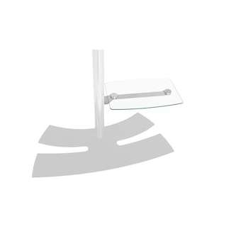 LUX-UP tablette porte périphérique - poids maximum supporté de 5 kg|Erard-EAD038400