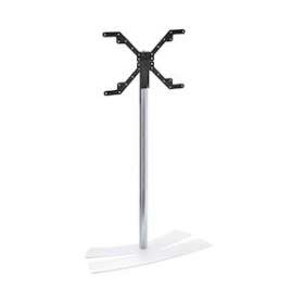 LUX-UP 1400 XL pied TV Blanc, orientable de +/- 20DEG, gestion des câbles.|Erard-EAD038343