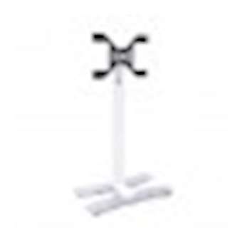 WIIL - 1600 XL blanc colonne TV mobile, gestion des câbles incluse|Erard-EAD039060