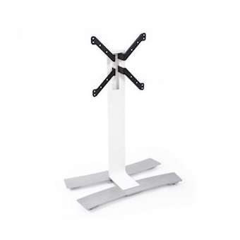 WIIL - 1050L Blanc, colonne TV mobile, gestion des câbles incluse|Erard-EAD039020