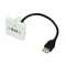 Plastron câblé 2 modules - USB-A 3.2 gen 1 - obturateur LEGRAND - 45x45mm - 0m20