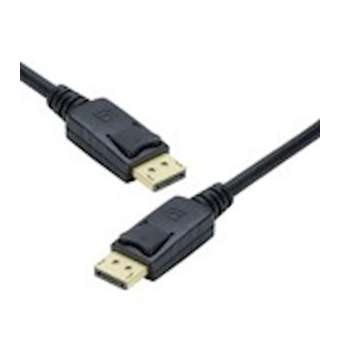 Cordon DisplayPort 1.2 M/M - 4K/60ips HDR 4:4:4 - 21.6 gbps - nickel - 5m|Erard-EAD7816