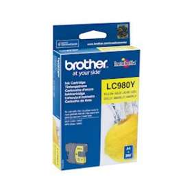 Cartouche d'encre jaune (260 pages) pour DCP145C-165C, MFC250C-290C|Brother france-BRTLC980Y