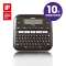 Etiqueteuse portable, Clavier AZERTY, Rubans TZe jusqu'à 12mm, Coupe man