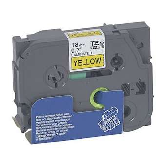 Ruban titreuse Logicab2 réf.038900 jaune à surface lisse de larg.18mm, long. 8m|Legrand-LEG038907