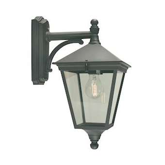 LONDON noir 77W halogène max./E27 IP54|Norlys-NOS481SV