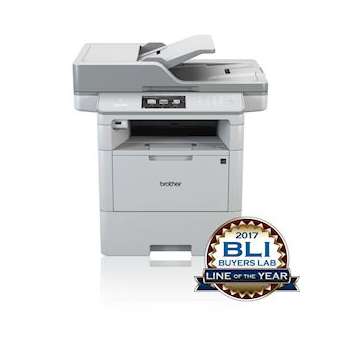 Multifonction 3-en-1 Laser monochrome 46 ppm, recto-verso intégral, rése|Brother france-BRTDCPL6600DW
