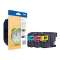 Pack blister de 3 cartouches couleur haute capacité (C/Y/M) pour DCP-J41