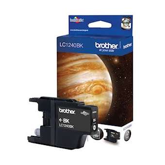 Cartouche d'encre noire pour DCP-J525W, DCP-J725DW, DCP-J925DW, MFC-J430|Brother france-BRTLC1240BK