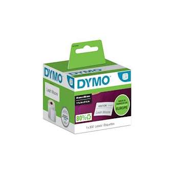 Dymo Labelwriter petites étiquettes autocollantes, 41mmx89mm|NWL France-DYMS0722560