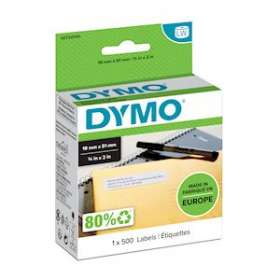Dymo Labelwriter étiquettes autocollantes de retour/polyvalentes, 19mmx51mm|NWL France-DYMS0722550