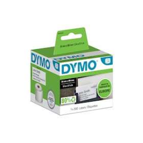 Dymo Labelwriter étiquettes blanches en papier cartonné 51mmx 89mm,|NWL France-DYMS0929100