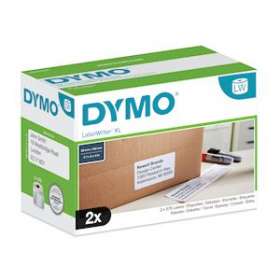 Dymo Labelwriter, étiquettes d'expédition ou badges nominatofs noir, 102x59mm|NWL France-DYMS0947420