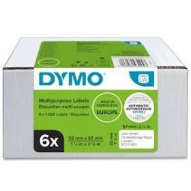Pack Economique DymoLabelwriter étiquettes autocollantes, 32mmx57mm|NWL France-DYM2093094
