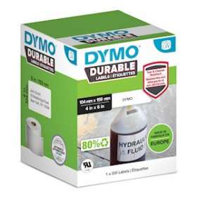 Dymo Labelwriter étiquettes DURABLE, plastiques blanc 104 x 159mm|NWL France-DYM2112287