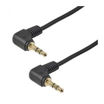 Cordon Jack 3.5mm coudé à 90DEG M/M - OR - 5m|Erard-EAD1426