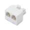 Adaptateur RJ11 M / 2 x RJ11 F - pour doubler une ligne téléphonique