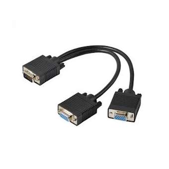 Adaptateur VGA M / 2 x VGA F - Full Hd 1080p - 0m20|Erard-EAD2644