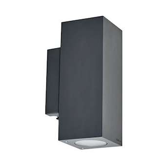 SANDVIK graphite GU10 max. 2x25W IP65 CL1 sans lampes|Norlys-NOS1730GR