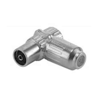 Prise TV 9.52mm F coudée à 90DEG - pour câbles 17 et 19 VATC - métal|Erard-EAD4762
