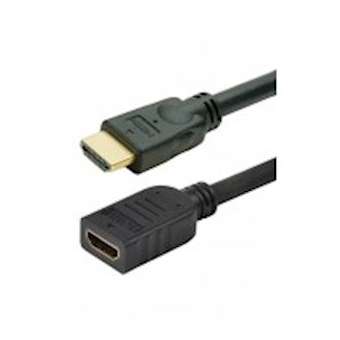 Cordon HDMI A M/F - 4K/60ips HDR 4:2:0 - 10.2 Gbps - OR - 10m|Erard-EAD7897