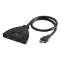 Sélecteur HDMI 3 vers 1 - Full HD 1080p - auto-alimenté - plug & play - 0m50