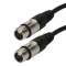 Adaptateur XLR 3 broches F/F - 0m15