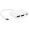 Convertisseur USB 3.2 gen 1 - C M vers HDMI+USB C+USB A F - plug & play - 15cm
