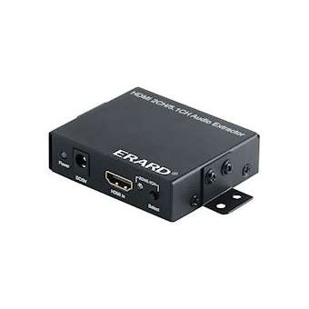 Extracteur de son sur HDMI - numérique+analogique - 4K/60ips HDR 4:4:4 - 18 Gbps|Erard-EAD1911