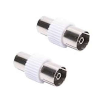 Kit de 2 Adaptateurs - TV 9 mm M/TV 9.52 F + TV 9.52 mm M/TV 9 mm F - nickel|Erard-EAD4830