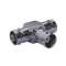 Adaptateur BNC F / 2 x BNC F - nickel