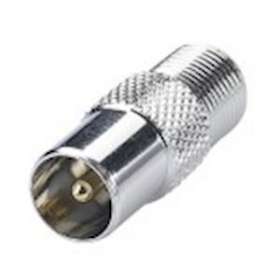 Adaptateur F F/ TV 9.52 mm F - nickel|Erard-EAD5743