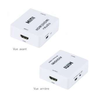 Extracteur de son sur HDMI - HDMI F/HDMI + Jack 3.5 mm F - 4K/30ips - plug&play|Erard-EAD721903