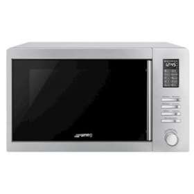 Four combiné micro-ondes - Technologie inverter - pose libre|Smeg france-SMFMOE34CXI