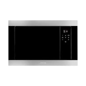 Four micro-ondes Grill encastrable 'Classica' - Électronique - 850 W|Smeg france-SMFFMI320X2